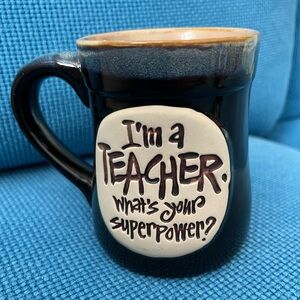 Burton Black and White Ceramic Mug